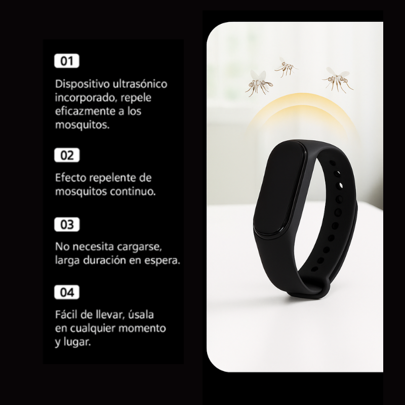 Pulsera Anti mosquitos Deportiva